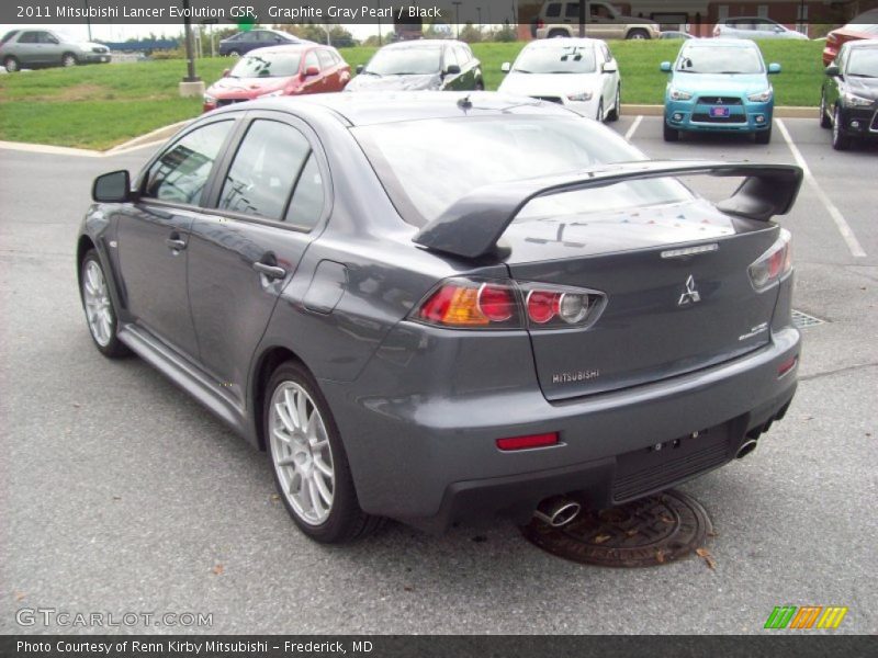  2011 Lancer Evolution GSR Graphite Gray Pearl