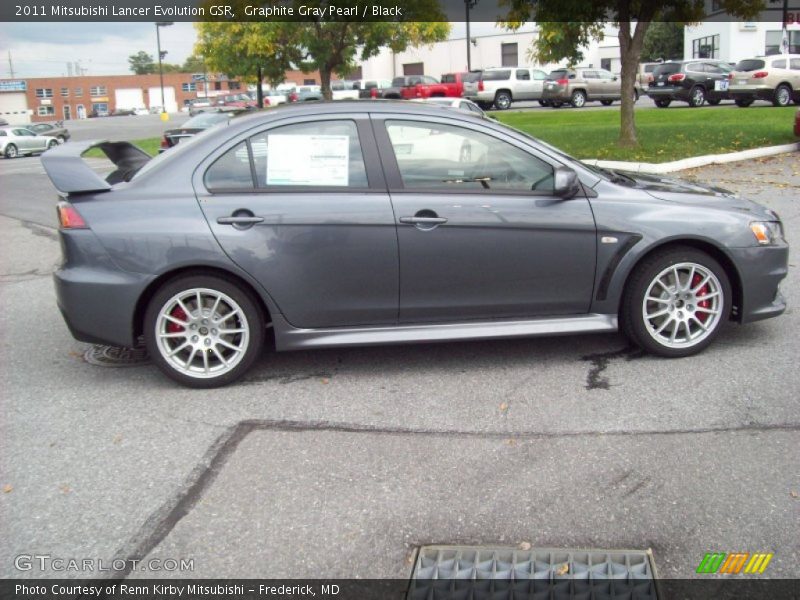  2011 Lancer Evolution GSR Graphite Gray Pearl
