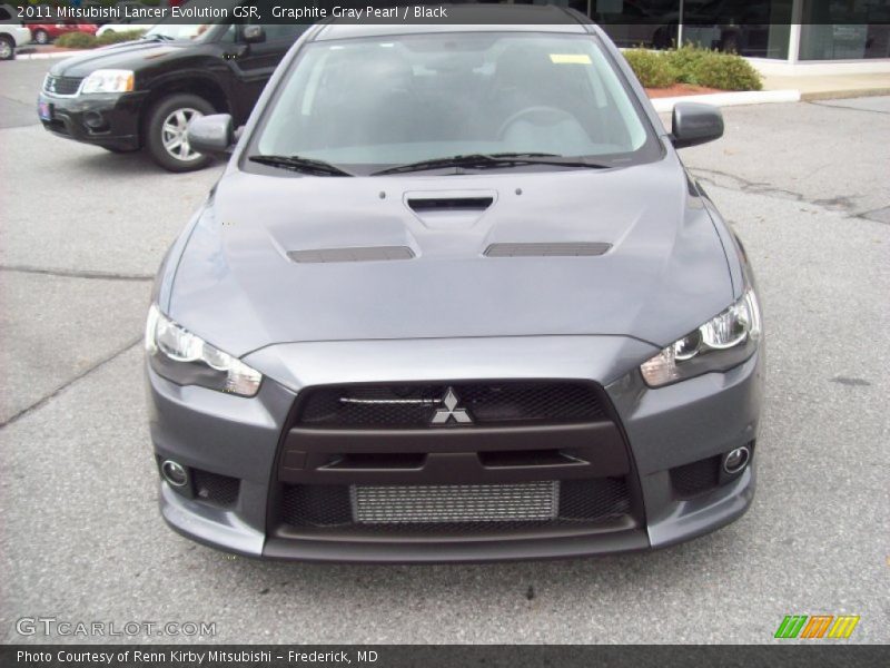  2011 Lancer Evolution GSR Graphite Gray Pearl