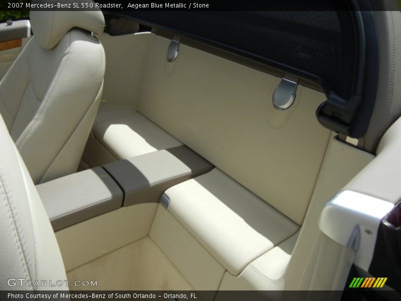  2007 SL 550 Roadster Stone Interior