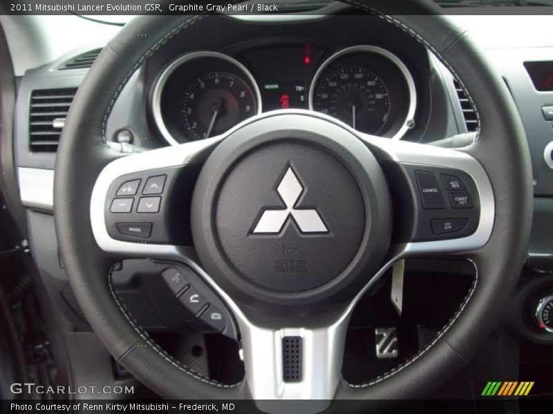  2011 Lancer Evolution GSR Steering Wheel