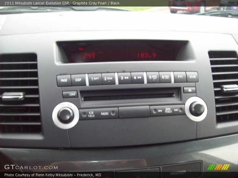 Controls of 2011 Lancer Evolution GSR