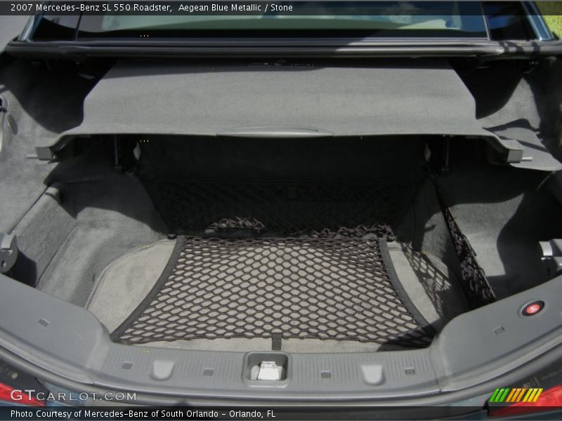  2007 SL 550 Roadster Trunk