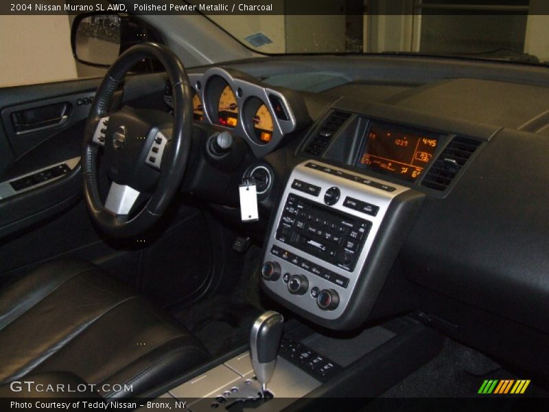 Polished Pewter Metallic / Charcoal 2004 Nissan Murano SL AWD