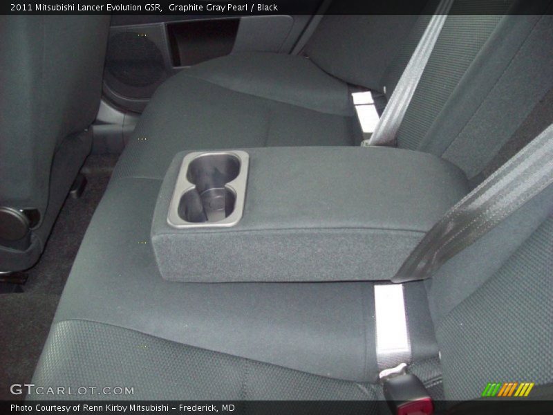  2011 Lancer Evolution GSR Black Interior