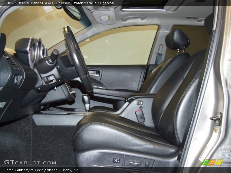 Polished Pewter Metallic / Charcoal 2004 Nissan Murano SL AWD