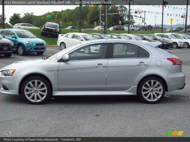  2011 Lancer Sportback RALLIART AWD Apex Silver Metallic