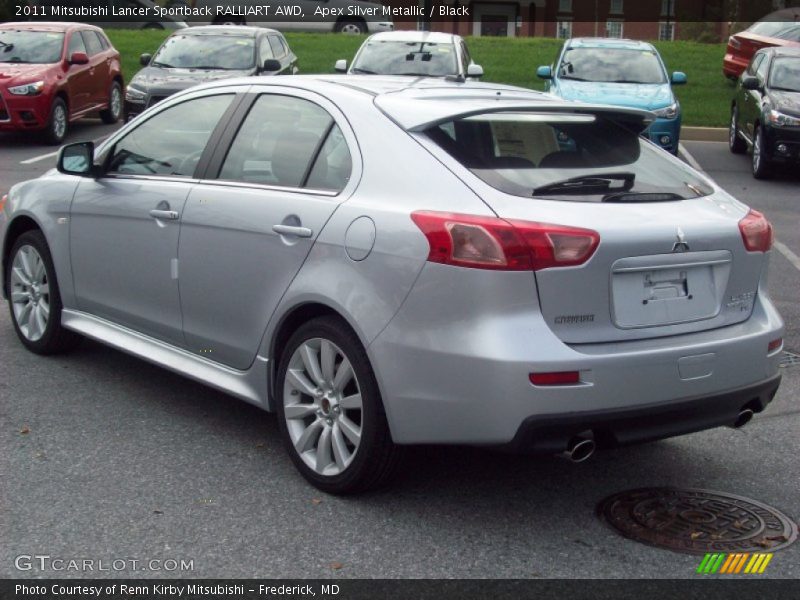  2011 Lancer Sportback RALLIART AWD Apex Silver Metallic