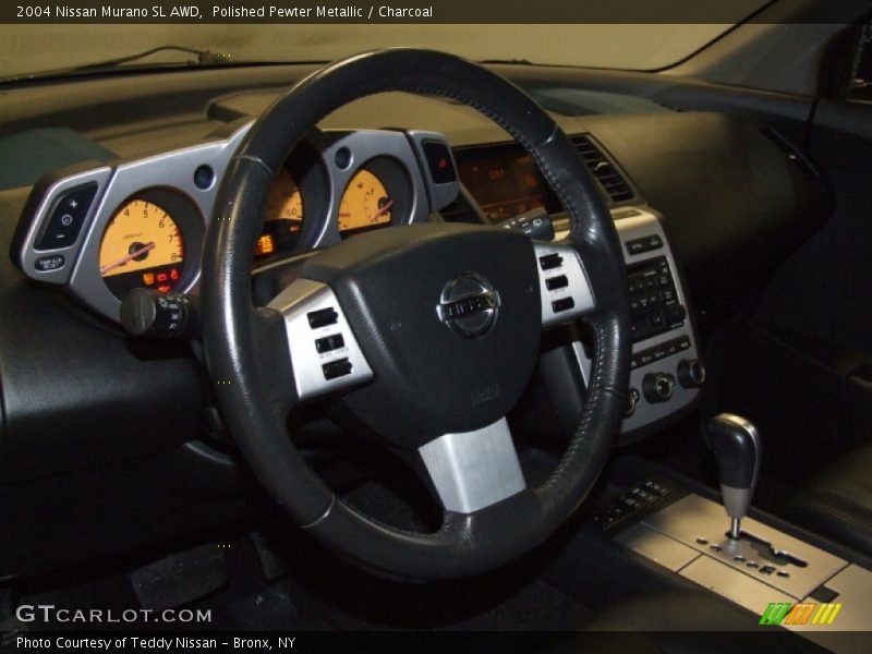Polished Pewter Metallic / Charcoal 2004 Nissan Murano SL AWD