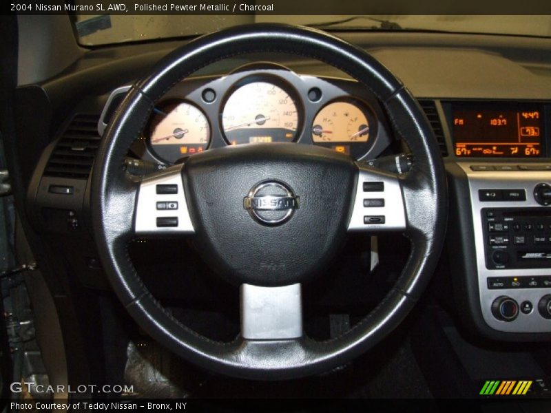 Polished Pewter Metallic / Charcoal 2004 Nissan Murano SL AWD