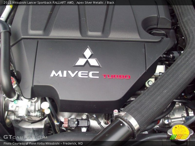  2011 Lancer Sportback RALLIART AWD Engine - 2.0 Liter Turbocharged DOHC 16-Valve MIVEC 4 Cylinder