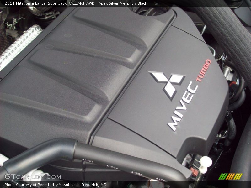  2011 Lancer Sportback RALLIART AWD Engine - 2.0 Liter Turbocharged DOHC 16-Valve MIVEC 4 Cylinder