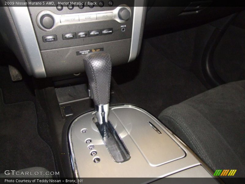 Merlot Metallic / Black 2009 Nissan Murano S AWD