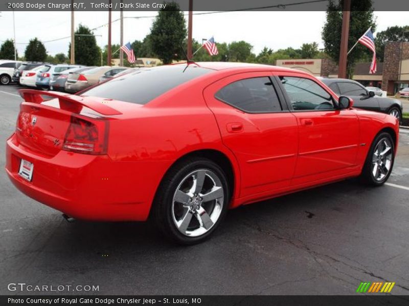 TorRed / Dark Slate Gray 2008 Dodge Charger R/T