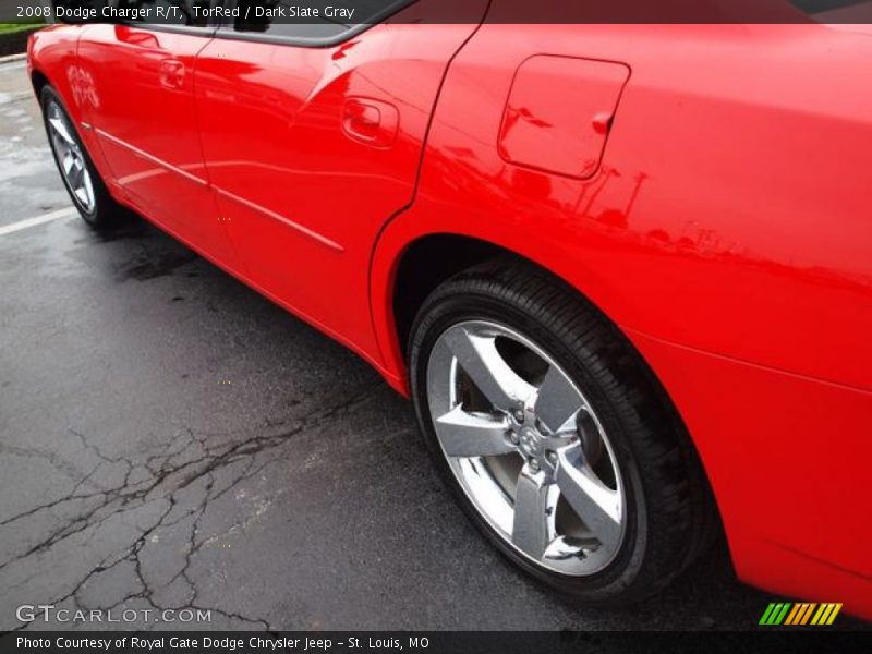 TorRed / Dark Slate Gray 2008 Dodge Charger R/T