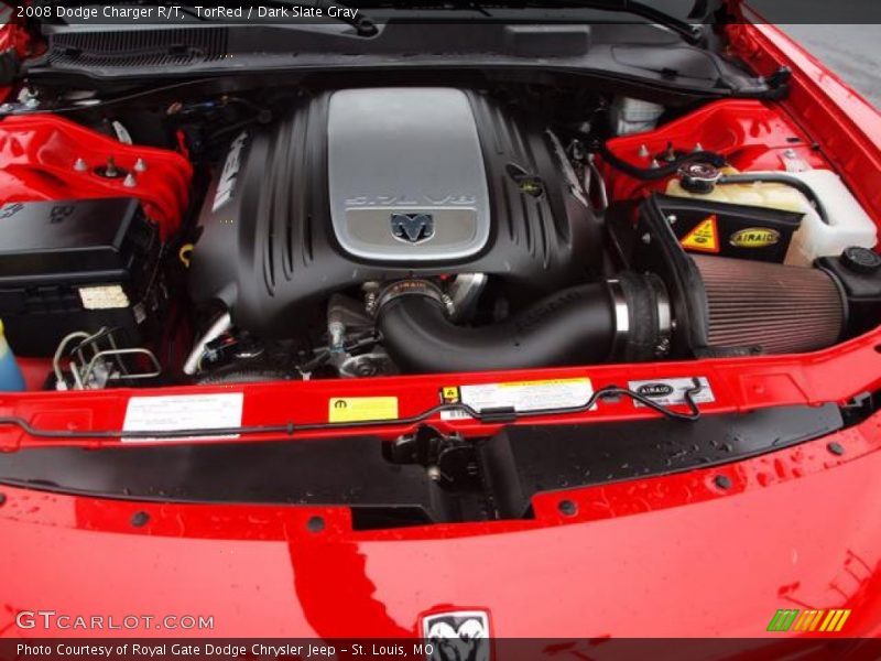 TorRed / Dark Slate Gray 2008 Dodge Charger R/T