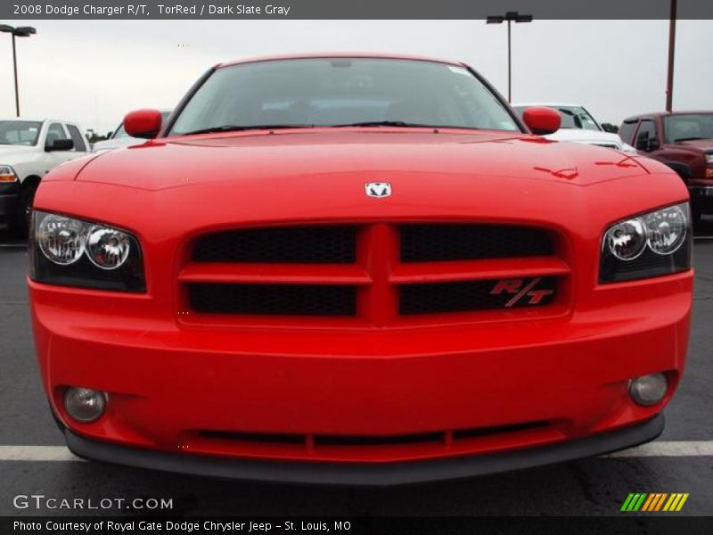 TorRed / Dark Slate Gray 2008 Dodge Charger R/T