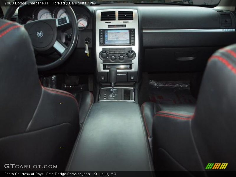 TorRed / Dark Slate Gray 2008 Dodge Charger R/T