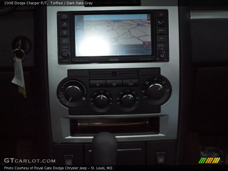 TorRed / Dark Slate Gray 2008 Dodge Charger R/T
