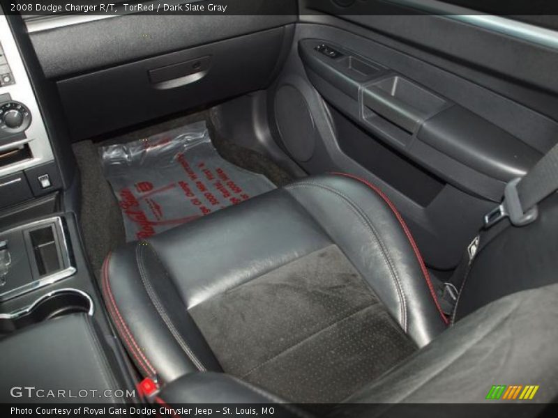 TorRed / Dark Slate Gray 2008 Dodge Charger R/T