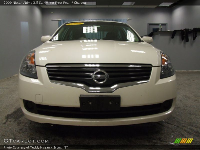 Winter Frost Pearl / Charcoal 2009 Nissan Altima 2.5 SL