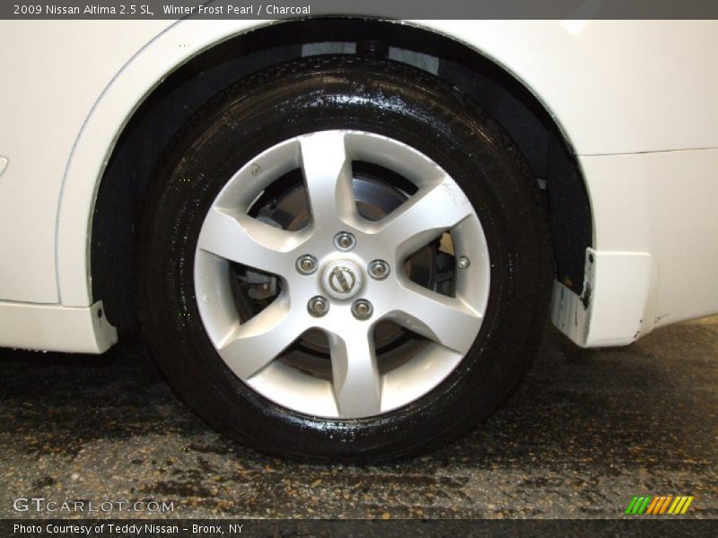 Winter Frost Pearl / Charcoal 2009 Nissan Altima 2.5 SL