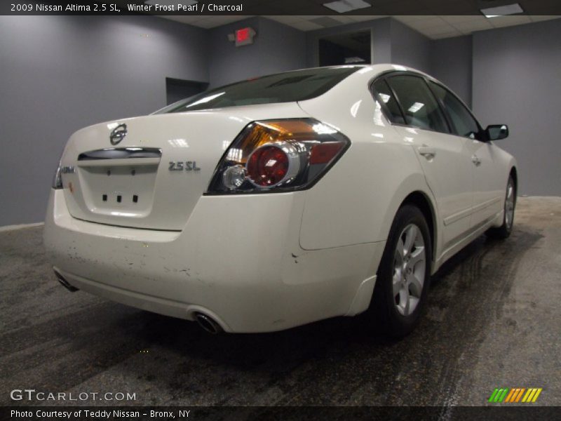 Winter Frost Pearl / Charcoal 2009 Nissan Altima 2.5 SL