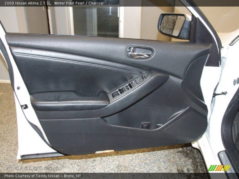Winter Frost Pearl / Charcoal 2009 Nissan Altima 2.5 SL