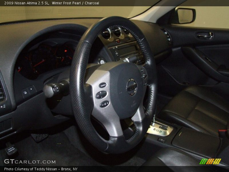 Winter Frost Pearl / Charcoal 2009 Nissan Altima 2.5 SL