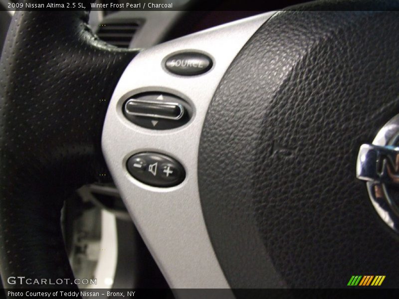 Winter Frost Pearl / Charcoal 2009 Nissan Altima 2.5 SL