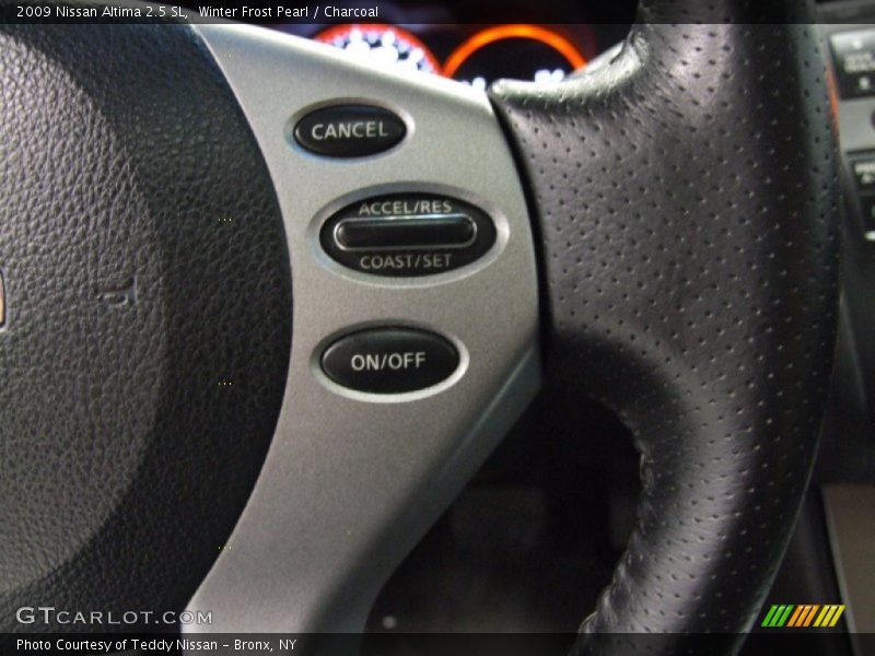 Winter Frost Pearl / Charcoal 2009 Nissan Altima 2.5 SL
