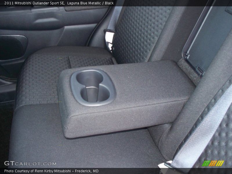 Laguna Blue Metallic / Black 2011 Mitsubishi Outlander Sport SE