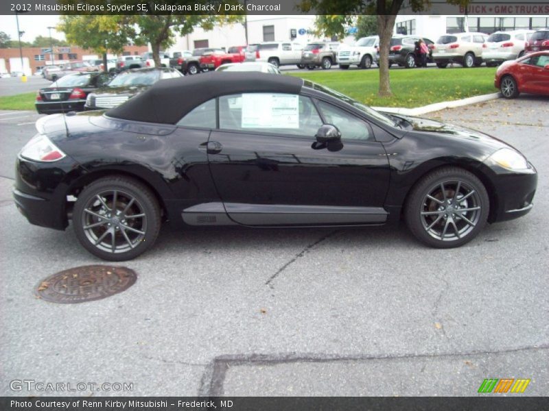  2012 Eclipse Spyder SE Kalapana Black