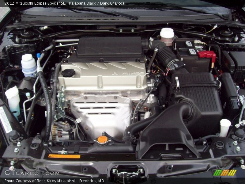  2012 Eclipse Spyder SE Engine - 2.4 Liter SOHC 16-Valve MIVEC 4 Cylinder