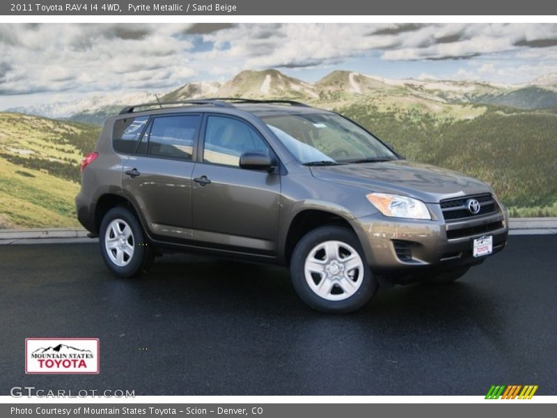 Pyrite Metallic / Sand Beige 2011 Toyota RAV4 I4 4WD