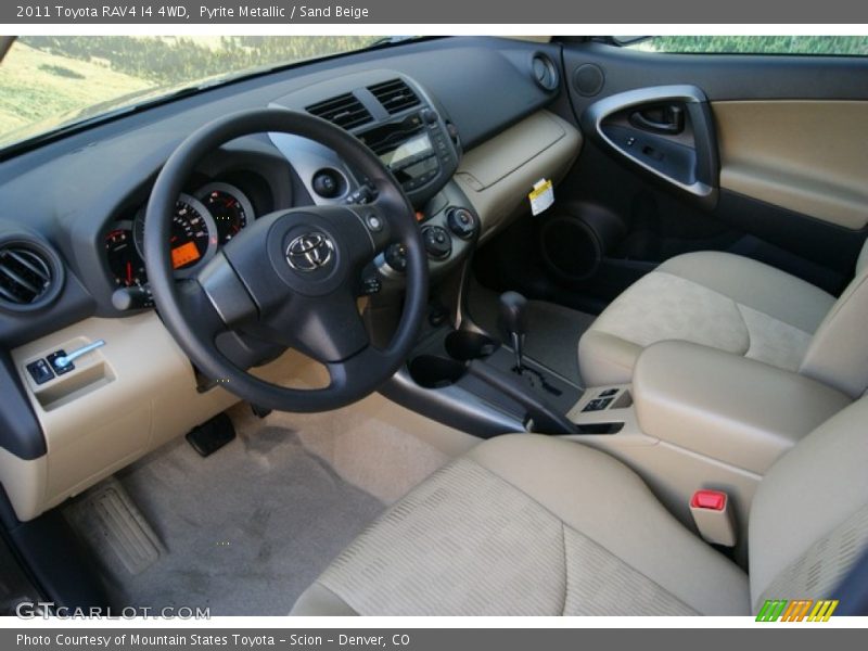Pyrite Metallic / Sand Beige 2011 Toyota RAV4 I4 4WD