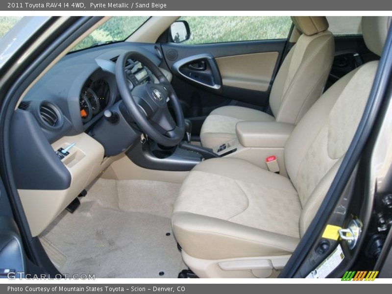 Pyrite Metallic / Sand Beige 2011 Toyota RAV4 I4 4WD