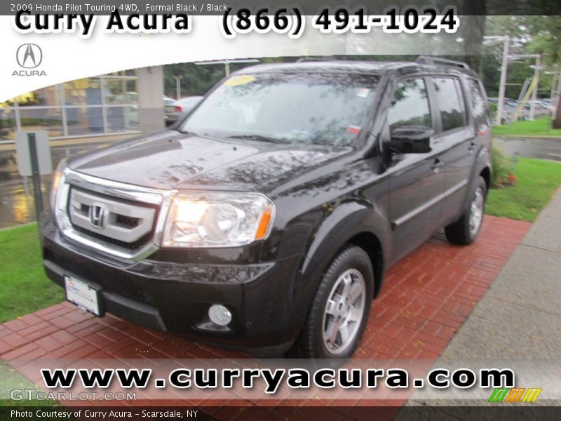 Formal Black / Black 2009 Honda Pilot Touring 4WD