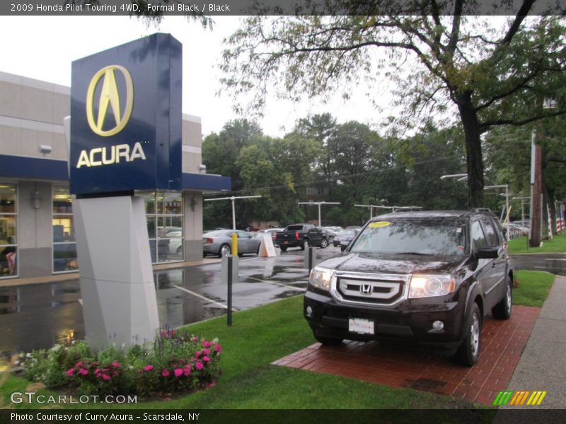 Formal Black / Black 2009 Honda Pilot Touring 4WD