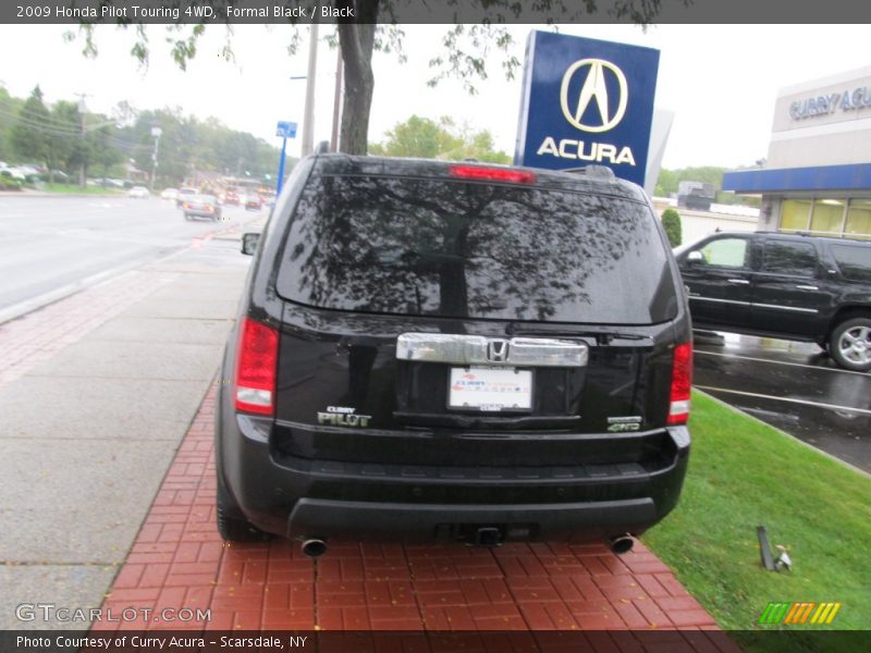 Formal Black / Black 2009 Honda Pilot Touring 4WD