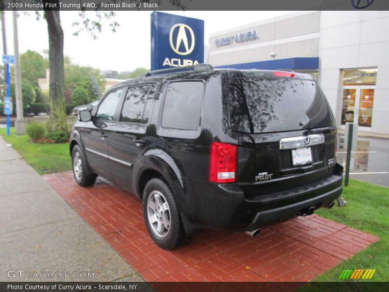 Formal Black / Black 2009 Honda Pilot Touring 4WD