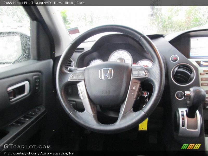 Formal Black / Black 2009 Honda Pilot Touring 4WD