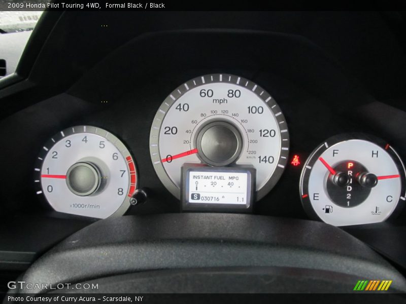 Formal Black / Black 2009 Honda Pilot Touring 4WD