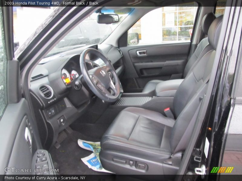 Formal Black / Black 2009 Honda Pilot Touring 4WD