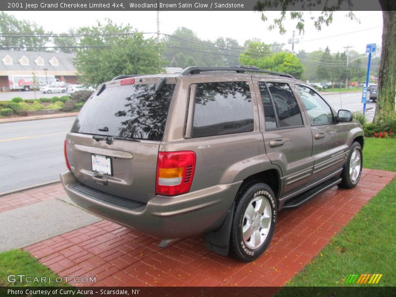 Woodland Brown Satin Glow / Sandstone 2001 Jeep Grand Cherokee Limited 4x4