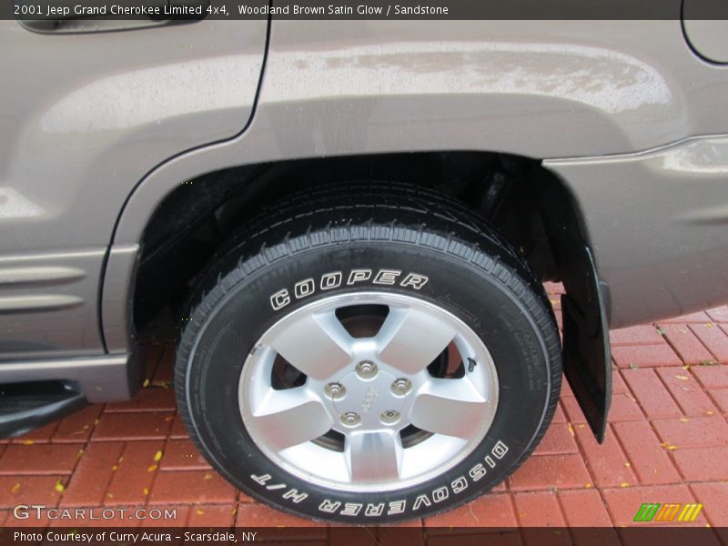 Woodland Brown Satin Glow / Sandstone 2001 Jeep Grand Cherokee Limited 4x4