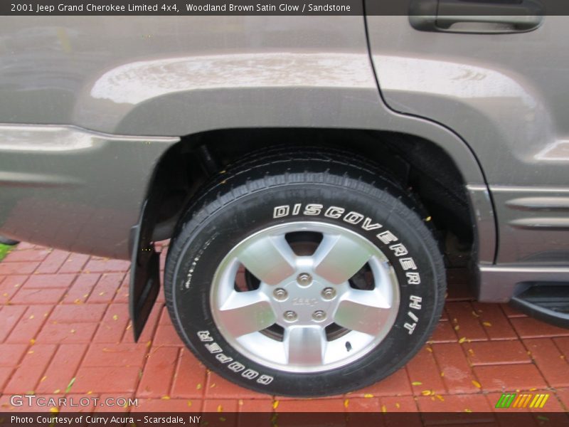 Woodland Brown Satin Glow / Sandstone 2001 Jeep Grand Cherokee Limited 4x4