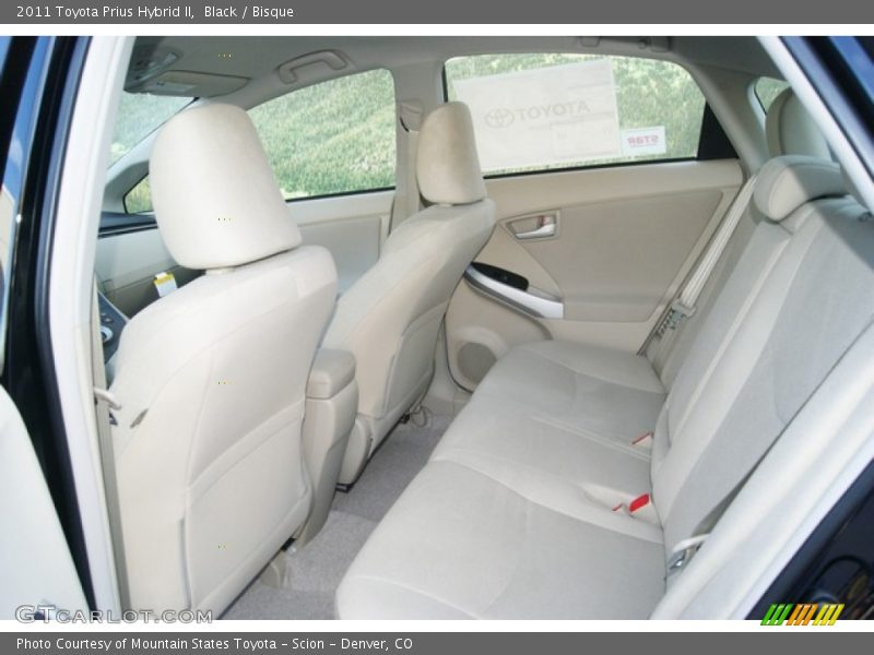 Black / Bisque 2011 Toyota Prius Hybrid II