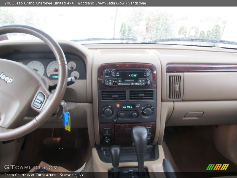 Woodland Brown Satin Glow / Sandstone 2001 Jeep Grand Cherokee Limited 4x4