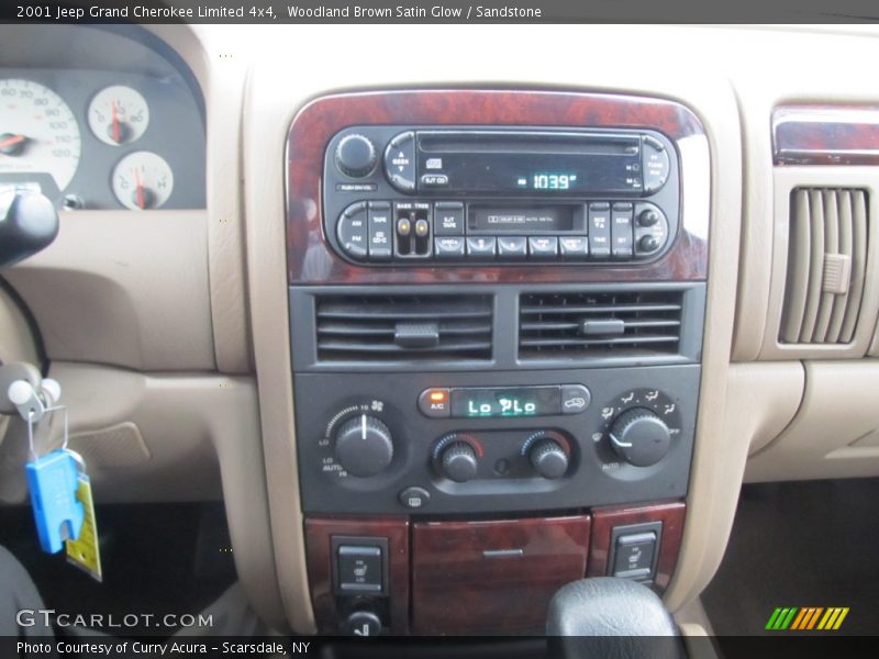 Woodland Brown Satin Glow / Sandstone 2001 Jeep Grand Cherokee Limited 4x4